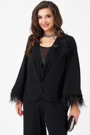 Blouse Panda #111840 chernyj