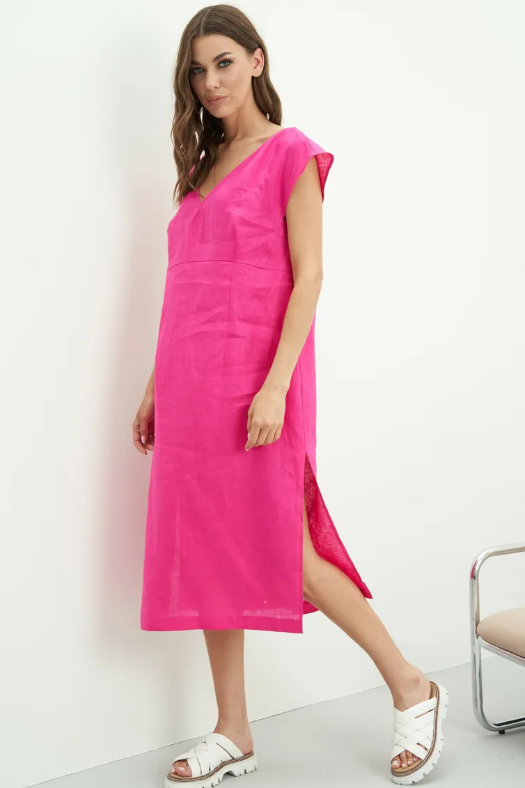 Dress Fantazia Mod #4524 fuksiya