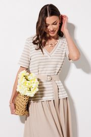 Платье Люше арт. 4378 бежевый