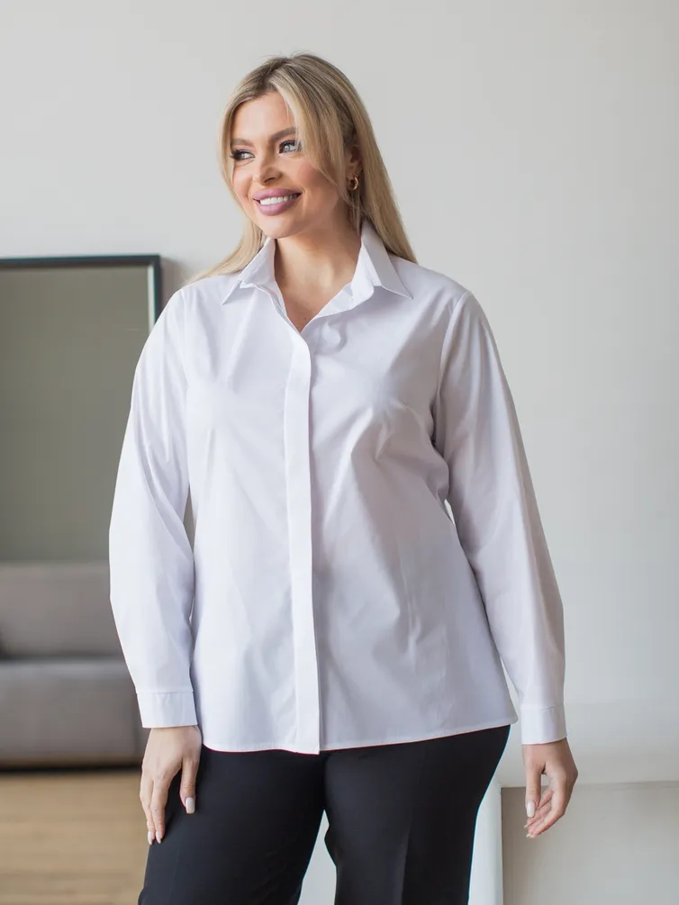 Блузка NOVITA арт. 1365 белый