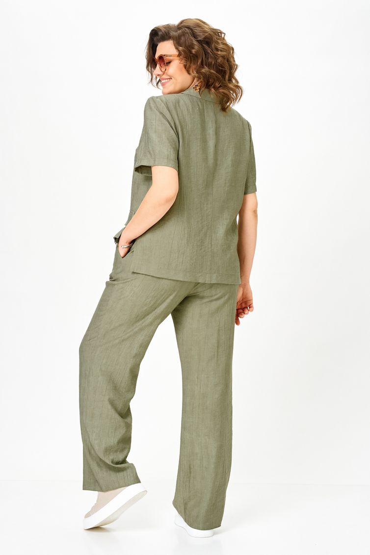 Suit Vilena-fashion #1170 xaki