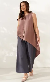 Блузка Alta Moda 1120-1 какао