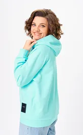 Hoodie Rumoda 2283 biryuzovyj