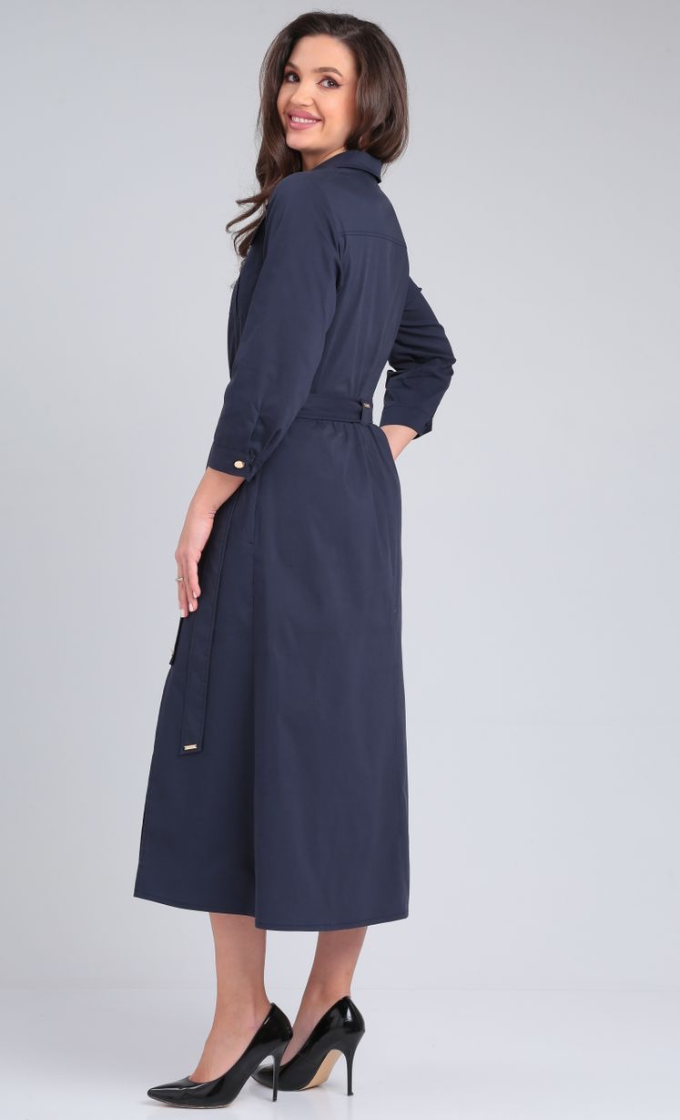 Dress Verita moda #N-2274 sinij