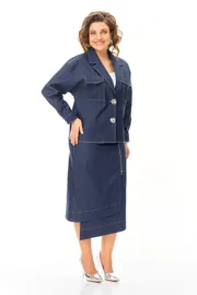 Garnitur VI ORO #VR-1245 denim