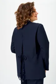 Suit Vilena-fashion #1138 temno-sinij
