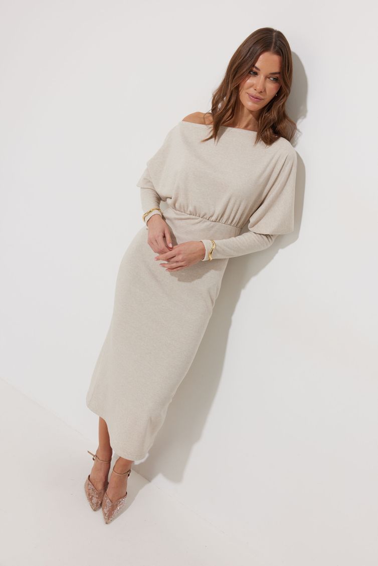 Платье Люше арт. 4266 бежевый