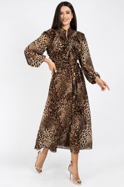 Sukienka VIZAVI #813.2 leopard