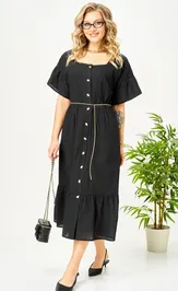 Платье Ava fashion М-189 черный