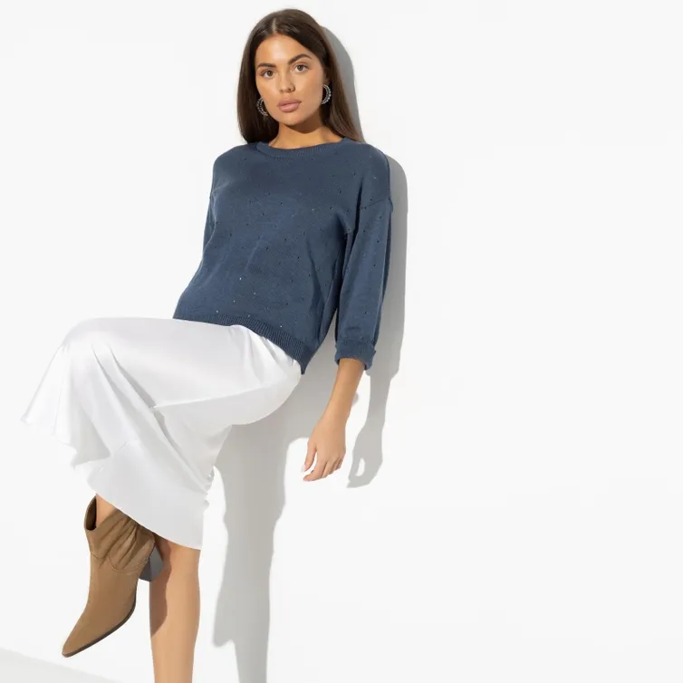 Skoczek CHARUTTI #Magnit dlya udachi (denim)