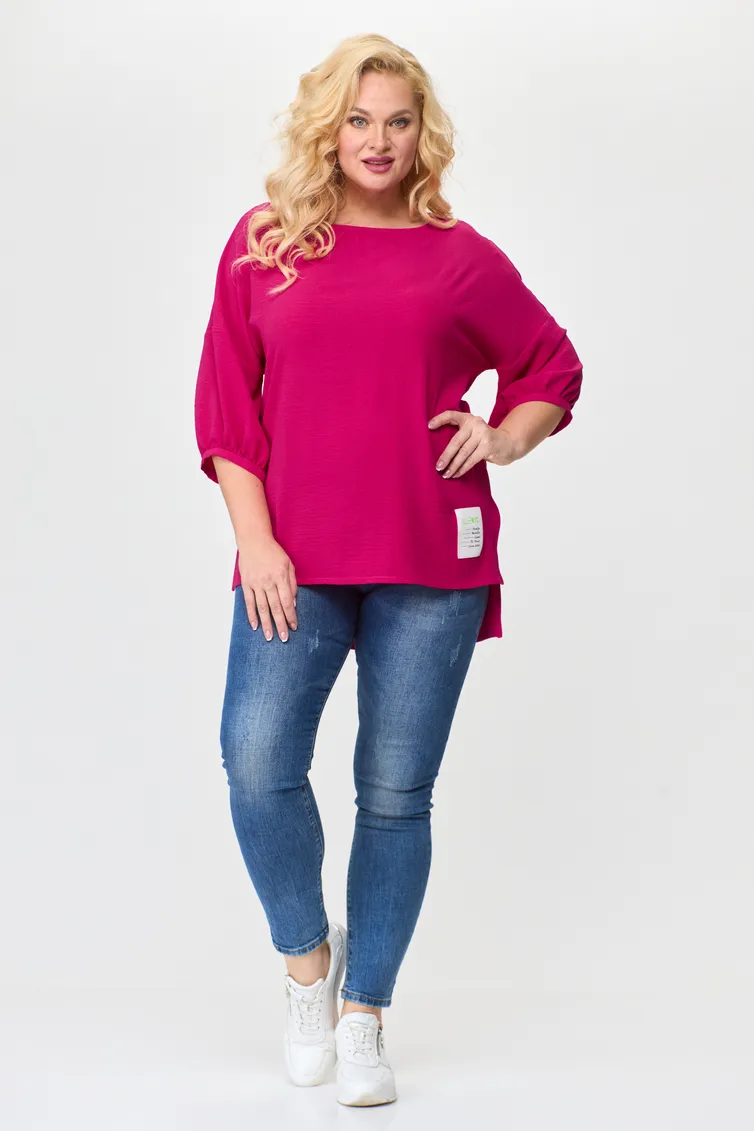 Blouse Abbi #4006 fuksiya