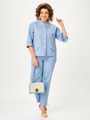Костюм Vilena-fashion арт. 1159 голубой