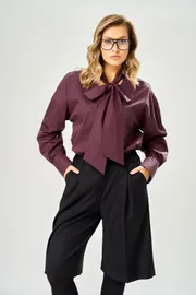 Blouse Ava fashion #M-235 bordovyj