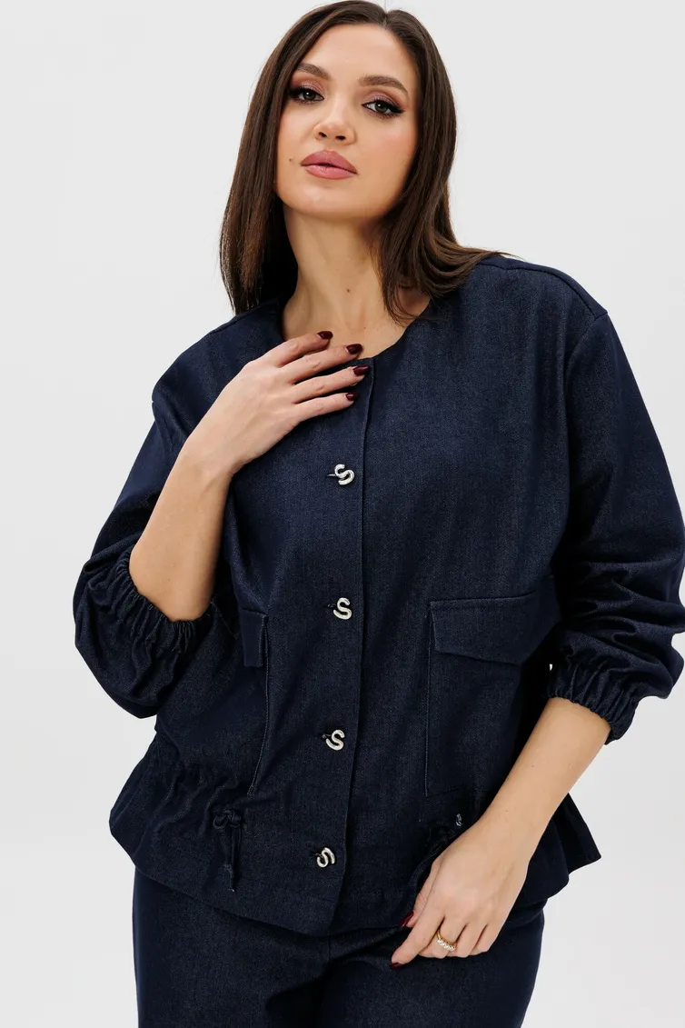 Blazer Ma Cherie #1146 temno-sinij