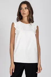 Blouse VIZAVI #715 molochnyj