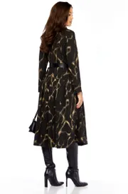 Dress Milora #1164/1 chernyj s razvodami