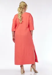 Платье Ava fashion арт. М-065 коралловый
