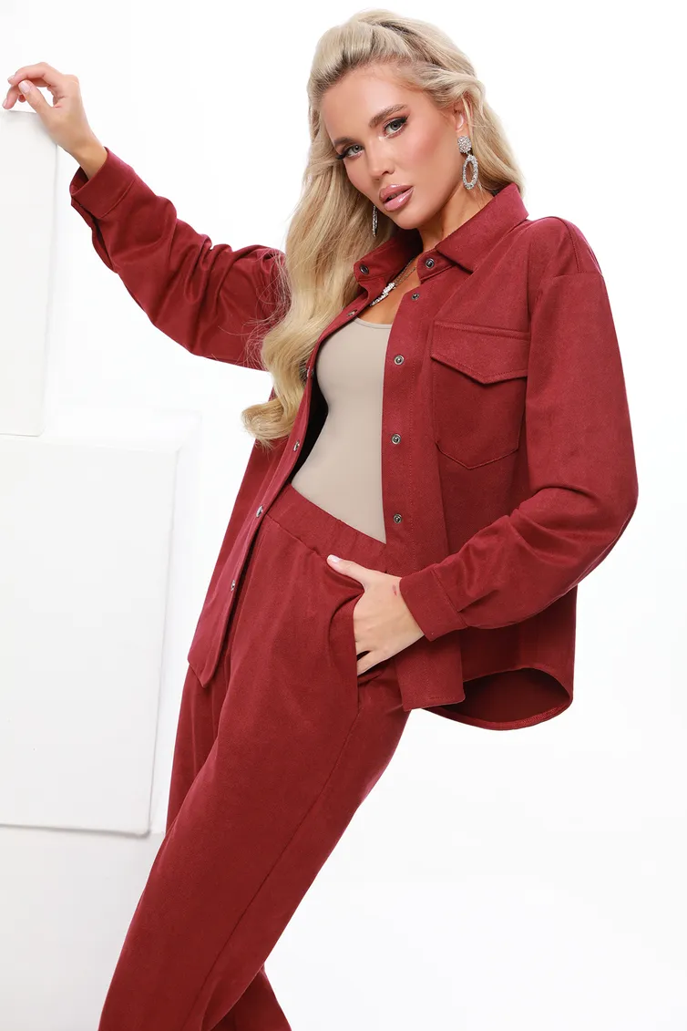 Zestaw DS Trend #K-0934-0440-02 (bryuchnyj pod zamshu s nakladnymi karmanami)