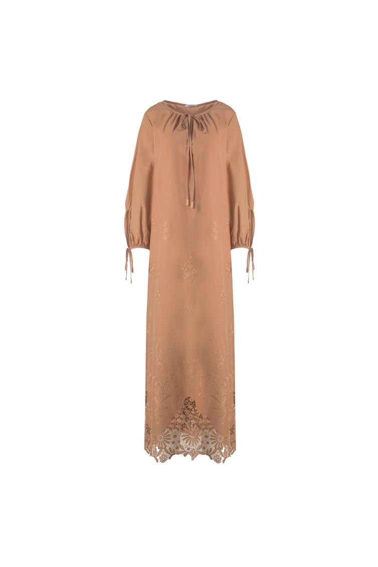 Платье Elema арт. 5К-2284 тёмно-бежевый 164