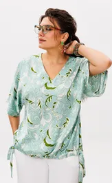 Блуза Anelli Laurel 1606 мятный танец