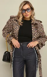 Jacket LM M 0070 leopard