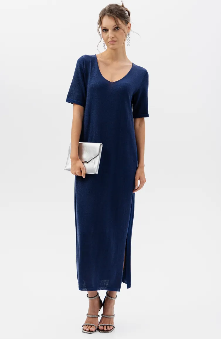 Dress Romgil #RV0408-XM2 indigo, chernyj