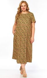 Dress LadyThreeStars 2681 yantarnyj