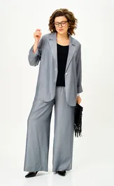 Костюм Michel Chic 1446 стальной серый