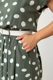Dress TOOK A LOOK & Angelika #A-229 gorox na olive