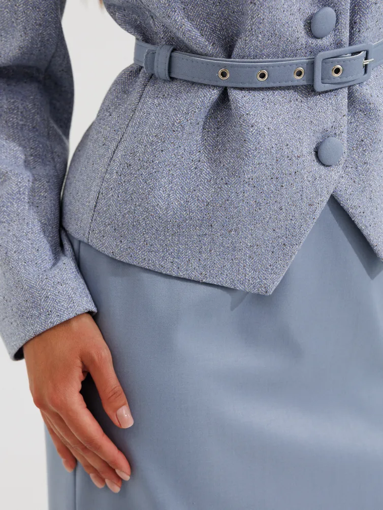 Suit Galean Style #987.1 goluboj