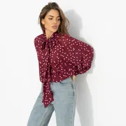 Bluzka CHARUTTI #Privlekayu udachu (bordo)