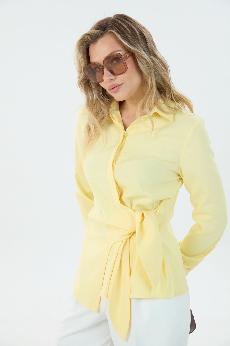Bluzka LM project #M 0190 zheltaya