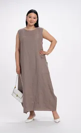 Sukienka FASHION CENTRE L-4258/Kakao/170
