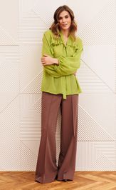 Костюм GIZART 5410 салатовый, капучино