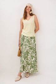 Юбка Buter New арт. 3342 принт листья