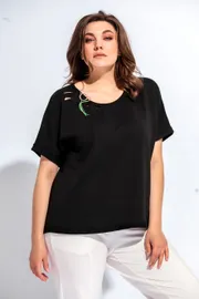 Blouse BegiModa #4003 chernyj