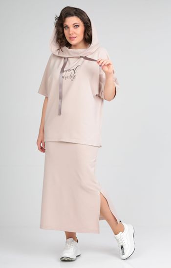 1248 костюм пудр