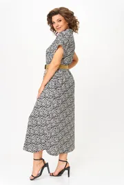 Платье Michel Chic арт. 993/2 чёрный, белый