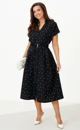Dress PND 88783 chernyj