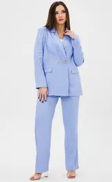 Trousers Ma Cherie 2088 goluboj