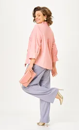 Bluzka Bello style 5-002-pink