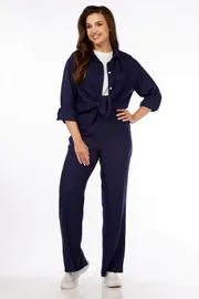 Garnitur Vilena-fashion #878 temno-sinij