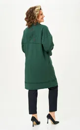 Sweter Rumoda 2019 temno-zelenyj