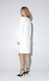 Sukienka Pirs 5231 belyj