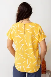 Blouse TOOK A LOOK & Angelika #TB-97l geometriya