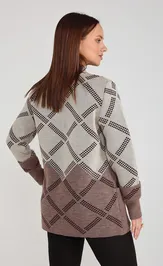 Sweter BONADI 2217 kapuchino