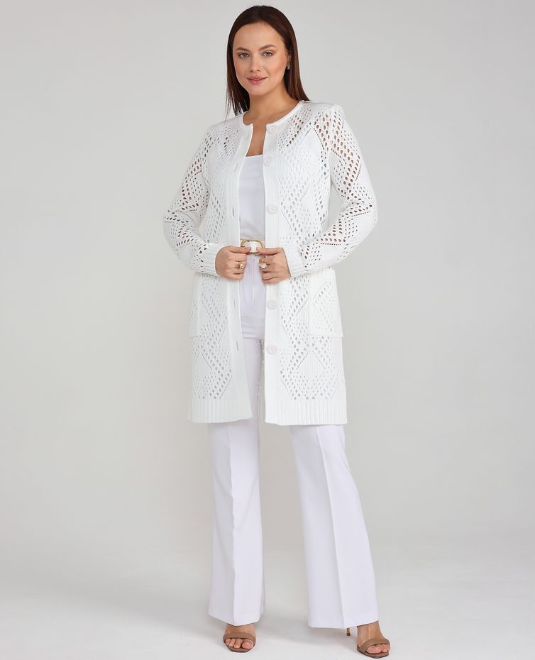 Кардиган BONADI арт. 2214 белый