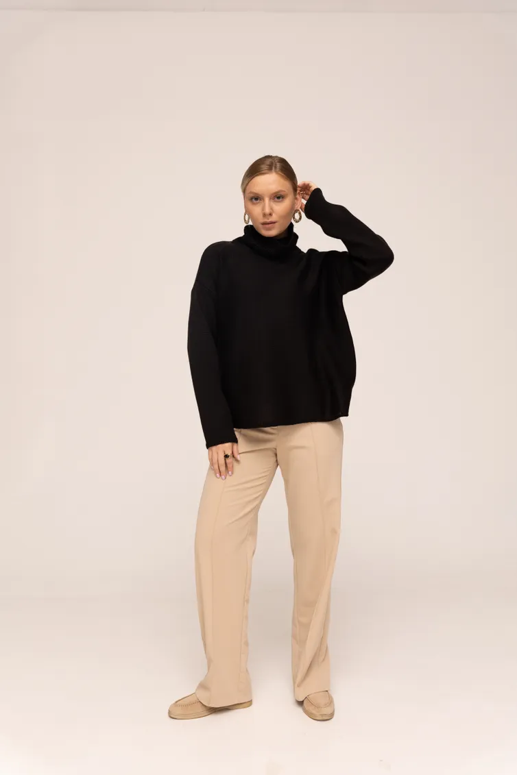 Sweter Romgil #RV0009-ShE5 chernyj