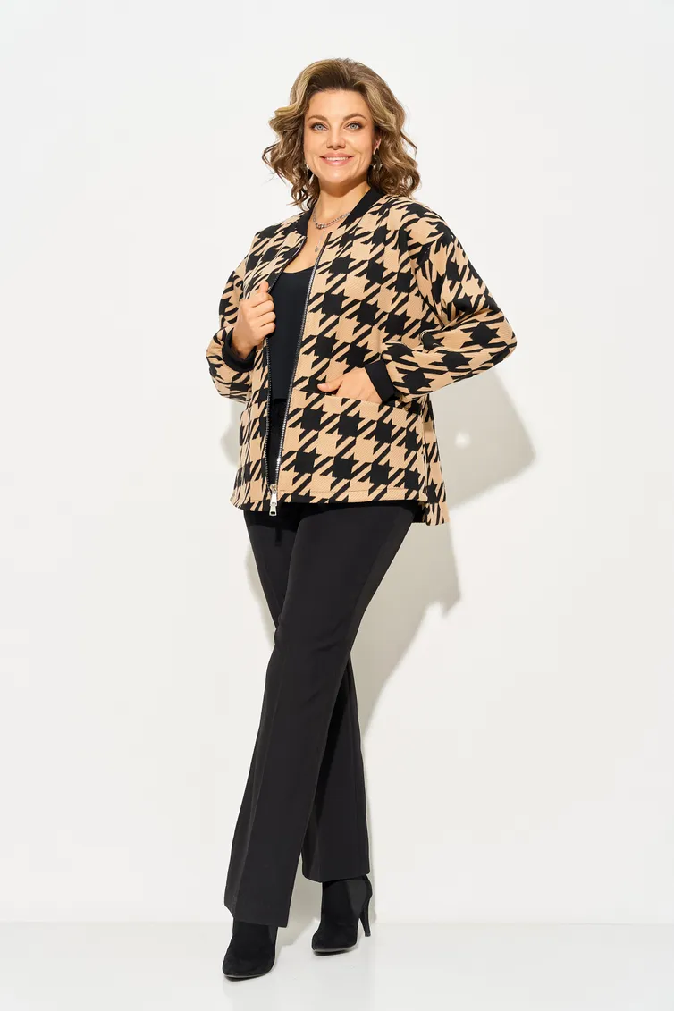 Garnitury damskie Liliana #1567BrPn