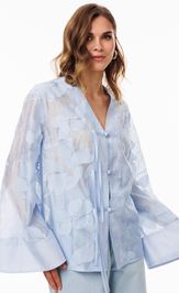 Блузка EOLA 3117 голубой